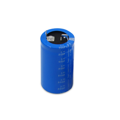 2.7V 500F Lug Super Start Süper Kapasitör Hücresi 35x65mm Çevresel Farad Çalışması