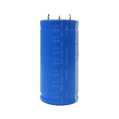 Araba 35x60Mm için Çevre Dostu Dayanıklı 2.7V 400F Yüksek Güçlü Süper Kapasitör Pili