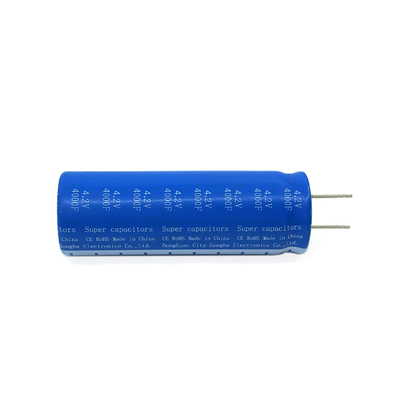 C424000R Enerji Depolama / Telekom / Güneş Paneli Süper Kapasitör Hücresi 4.2v 4000f