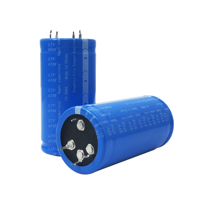 IP30 Yüksek Güçlü Süper Kapasitör Pil 2.7V 470F 35x62Mm 0.45Wh