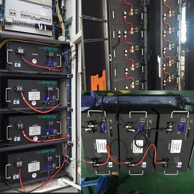 Güneş Enerjisi Depolama için 5.12Kwh BMS LiFePO4 Lityum Pil Taşınabilir