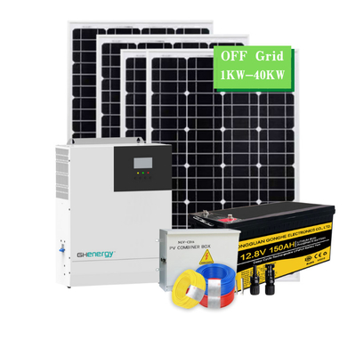 Gonghe PID Dirençli Ev Güneş Sistemi, 120V Konut Güneş Enerjisi Sistemleri