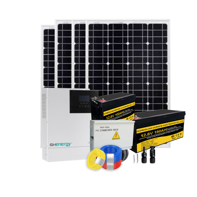Şarj Edilebilir MPPT Güneş Sistemleri Off Grid, Çok Amaçlı Güneş Enerjisi Sistemi