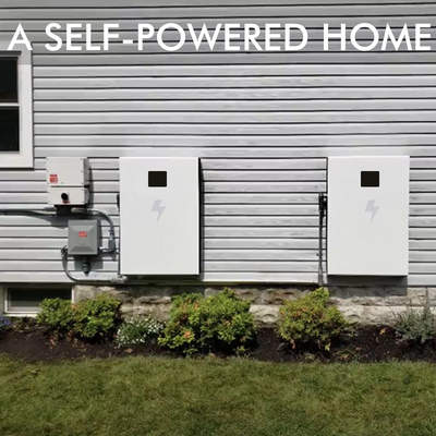 Dayanıklı LCD Powerwall Pil Depolama, Çok Sahneli Güneş Panelleri Powerwall