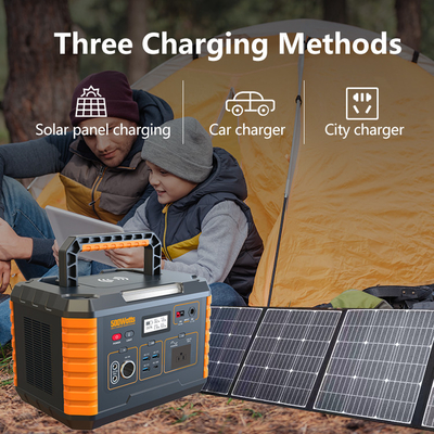 110V 7Kg Acil Taşınabilir Elektrik Santrali, Kamp İçin Pratik Güneş Enerjisi Kaynağı