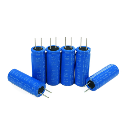 35x65mm Genel Amaçlı Farad Ultra Kapasitörler, 2.7V 500F Süper Kapasitör Pil