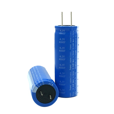 Güneş Işığı Sistemi için IEC Elektrik Süper Kapasitör Hücresi 4.2V 4000F