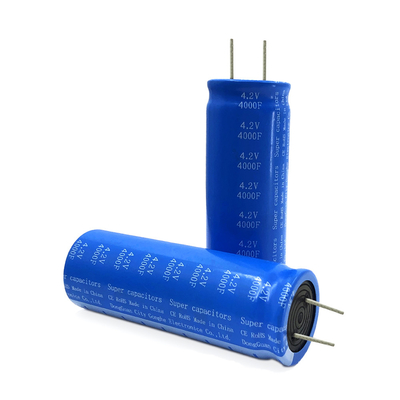 Güneş Işığı Sistemi için IEC Elektrik Süper Kapasitör Hücresi 4.2V 4000F