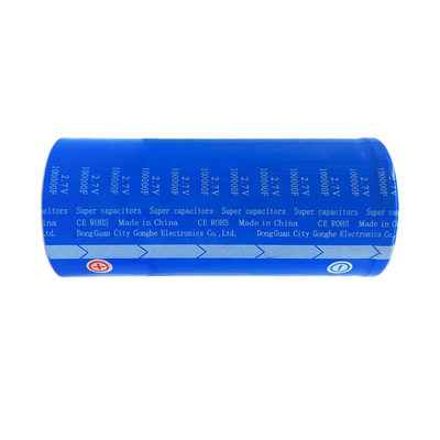 Enerji Depolama için 100000F 2.7V Farad Süper Kapasitör Hücresi 60x138mm