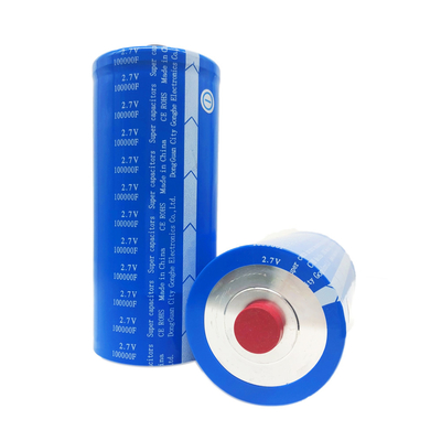 Enerji Depolama için 100000F 2.7V Farad Süper Kapasitör Hücresi 60x138mm