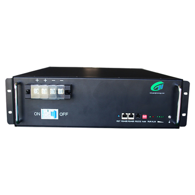 200Ah 48 Volt LiFePO4 Lityum Pil Duvara Monte 6000 Döngü Ev İçin