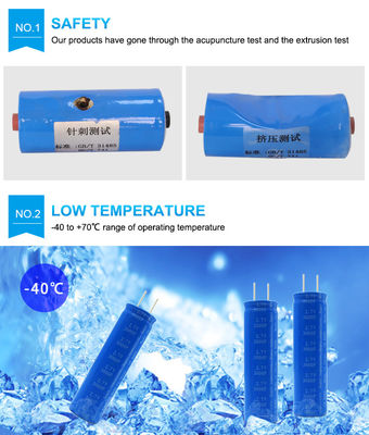 Güneş Enerjisi Toplama için 18650 2.7v 3000f Grafen Süper Kapasitör Pil