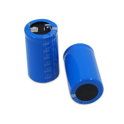 Süper Kapasitörler Lug 2.7 Volt 500 Farad Pilleri Delikten Değiştirin