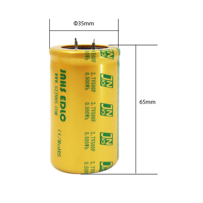 Snap In Supercapacitor Cell 2.7 Volt 500 Farad Pilleri Değiştirin