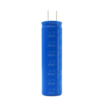EV Taşınabilir Süper Kapasitör Pil 3000F 2.7V 18x65Mm Çok Amaçlı