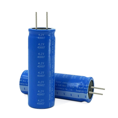 Solar Multiscene 24x69Mm için 4.2V 4000F Süper Kapasitör Pil