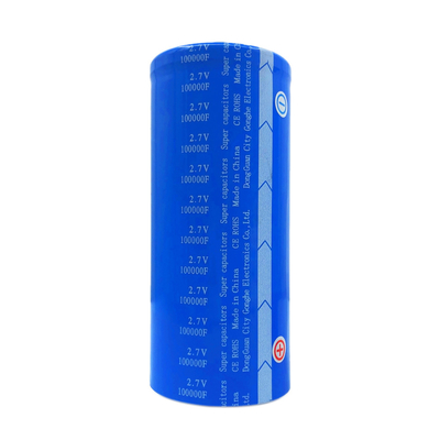 60x138mm Süper Kapasitör Pil 2.7V 100000F EV İçin Yangın Yok