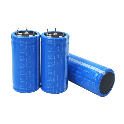 Araba 35x60Mm Çok Amaçlı için Yangın Yok 2.7V 400F Süper Kapasitör Pil