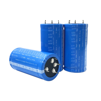 Araba 35x60Mm Çok Amaçlı için Yangın Yok 2.7V 400F Süper Kapasitör Pil