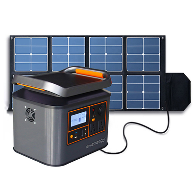 500W 1000W Taşınabilir Güneş Enerjisi İstasyonu Kamp İçin Pratik